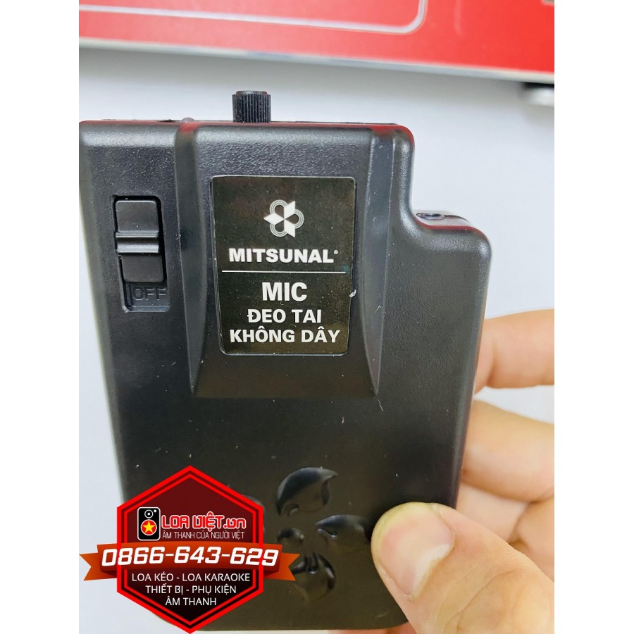 Micro đeo tai cho loa kéo Mitsunal